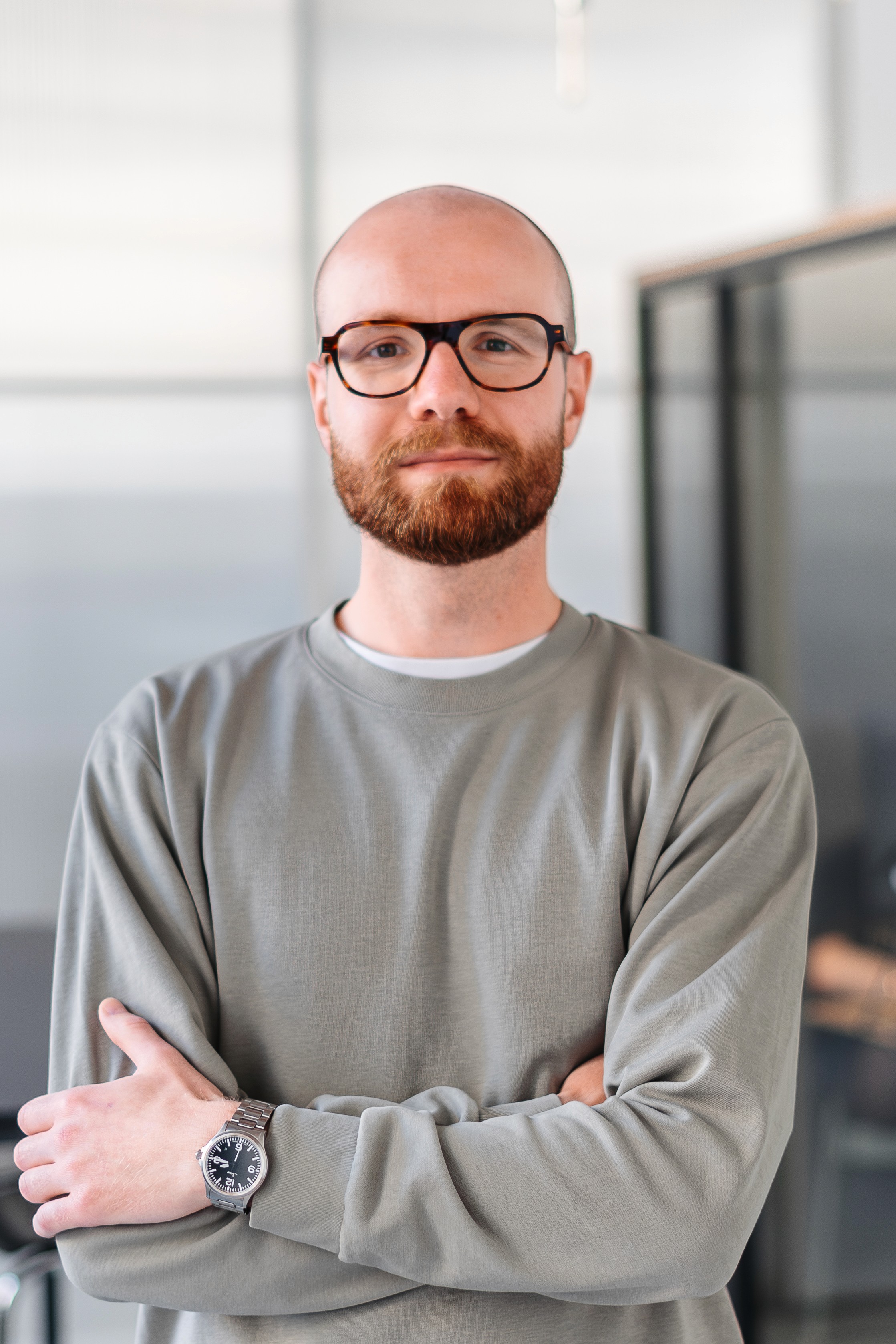 Portrait of Chris, UX Design at DAYONE